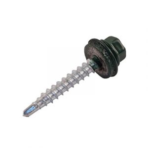 САМОРЕЗ кровельный RAL-6005 4,8*35 (25шт) — изображение 1