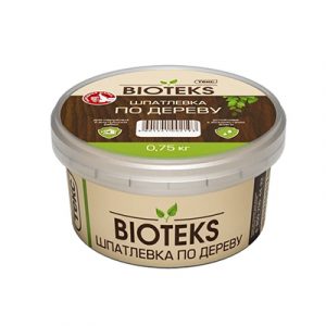 ТЕКС Шпатлевка по Дереву Bioteks Профи бук 0,75кг — изображение 1