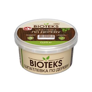 ТЕКС Шпатлевка по Дереву Bioteks Профи сосна 0,25к — изображение 1