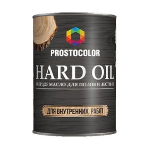 Масло д/пол/лест HARD OIL PROSTOCOLOR Бесц 0,75л/6 — изображение 1
