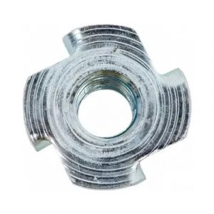 Гайка М8*10*22 DIN 1624 мебельная (усовая) (6 шт) — изображение 1