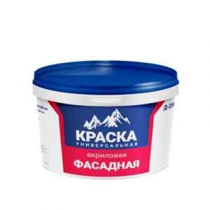 КРАСКА АКРИЛ. Д-250 ФАСАДНАЯ 7,5кг — изображение 1