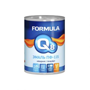 Эмаль ПФ-115 Formula Q8 ярко-зеленая 2,7кг — изображение 1