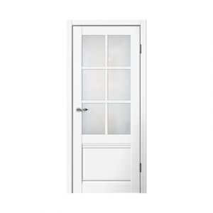 Полотно глухое C04 800 эмалит белый мат. стек — изображение 1