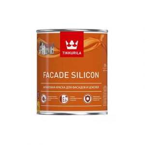TIKKUR Краска фасадная Facade Silicon VVA гл/мат 0,9л — изображение 1