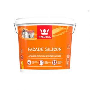 TIKKUR Краска фасадная Facade Silicon VVA гл/мат 2,7л — изображение 1