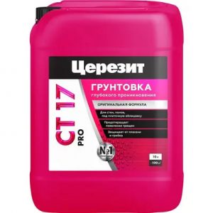Грунтовка глубок.проник. СТ17 10л Церезит — изображение 1