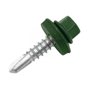 САМОРЕЗ кровельный RAL-6005 5,5*25 (200шт) — изображение 1