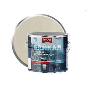 Wood Краска д/дер фасад/интер БАЙКАЛ Нерпа 2,5л — изображение 1