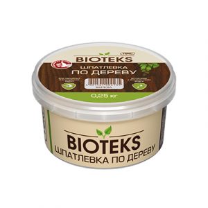 ТЕКС Шпатлевка по Дереву Bioteks Профи бел.0,25кг — изображение 1