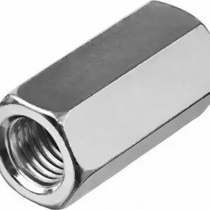 Гайка М6 DIN 6334 соед. (50 шт) — изображение 1