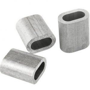 Зажим 4 для стальных канатов алюмин/ 4 шт — изображение 1