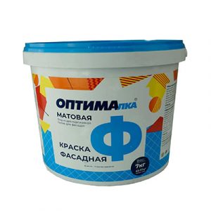 КРАСКА В/Э "ОПТИМА-ФАСАД" 7 КГ — изображение 1