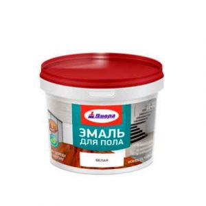 ЭМАЛЬ Д/ПОЛА ИЗНОСОСТОЙКАЯ 0,8кг БЕЛАЯ Д-225 — изображение 1