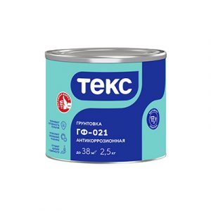 ТЕКС Грунтовка ГФ-021 Антикоррозионная серая 2,5кг — изображение 1