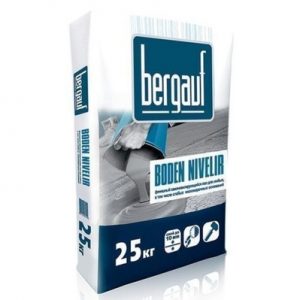 Финишный налив. пол Boden Nivelir 25кг Бергауф — изображение 1