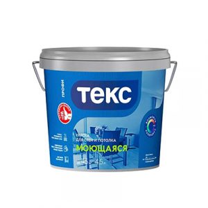 КРАСКА В/Д ТЕКС ПРОФИ (А) МОЮЩ.ИНТЕР 4,5л — изображение 1