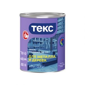 Эмаль ПФ-115 д/мет.и дерева Оптимум голуб.гл 0,9кг — изображение 1