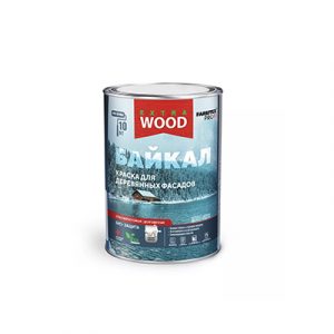 Wood Краска д/дер фасад/интер БАЙКАЛ (А) 0,75л — изображение 1