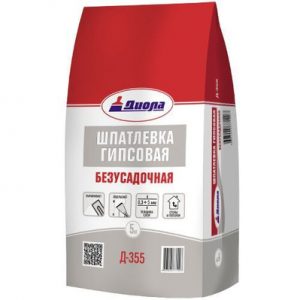 ШПАТЛЕВКА ГИПСОВ.БЕЗУСАД Д-355 5кг/Пакет — изображение 1