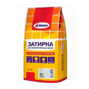 ЗАТИРКА Д-381 серая 1кг/Пакет — изображение 1