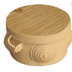 Распред. коробка круг. О/У D85 Сосна IP54 — изображение 1