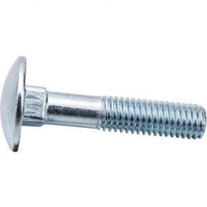 Болт DIN 603 меб.с гайкой и шайбой М10*40 (2 шт) — изображение 1