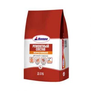 РЕМОНТНЫЙ СОСТАВ Д-376 ЖАРОСТОЙКИЙ 5КГ — изображение 1
