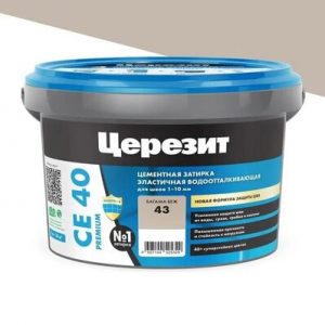 Затирка эластичная СЕ 40 багама 2кг Церезит — изображение 1