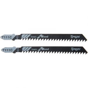 Пилки для лобзика по дер. TUNDRA 2шт T111С — изображение 1