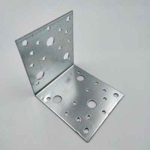 Угол крепеж. с анкерным отв, оцин. 90*90*35 — изображение 1