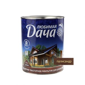 Текстурное покрытие Любимая дача 2,7л палисандр — изображение 1