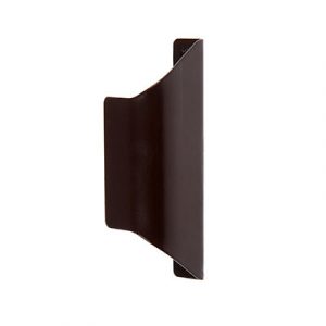 Ручка балконная ракушка 85мм мет. корич — изображение 1