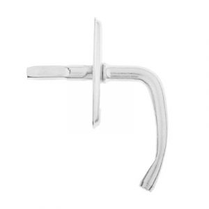 Ручка-завертка врезная ТУНДРА Р1, цинк — изображение 2