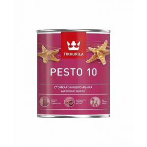 Эмаль Pesto 10 A мат 0,9л — изображение 1