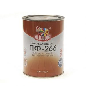 ЭМАЛЬ ПФ-266 "OLE COLOR" 5кг ЗОЛОТИСТАЯ — изображение 1