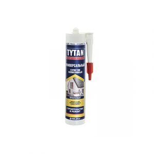 Герметик силиконовый универсальный  бесцветный 280мл Tytan Professiona — изображение 1