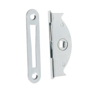 Завертка врезная ТУНДРА ЗР3 с планкой, цинк — изображение 1