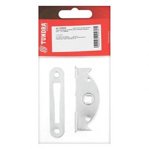 Завертка врезная ТУНДРА ЗР3 с планкой, цинк — изображение 2