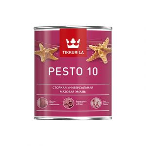 Эмаль Pesto 10 C мат 0,9л — изображение 1