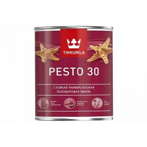Эмаль Pesto 30 C п/мат 0,9л — изображение 1