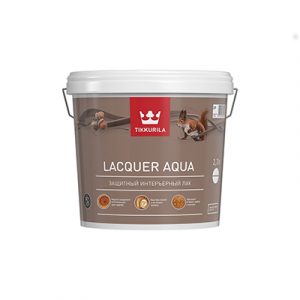 TIKKUR Лак д/дер интер LacquerAqua (ER) п/гл 2,7л — изображение 1