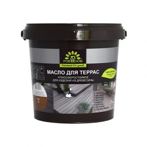 Масло для террас FORWOOD тик 1л — изображение 1