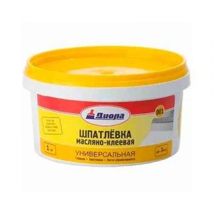 ШПАТЛЕВКА М/К унив. Д-001 1кг/евробанка — изображение 1