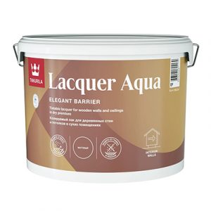 TIKKUR Лак д/дер интер LacquerAqua (ER) п/гл 9л — изображение 1