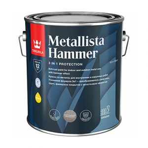 TIKKUR Краска п/ржав Metallista Hammer HC гл 2.3л — изображение 1