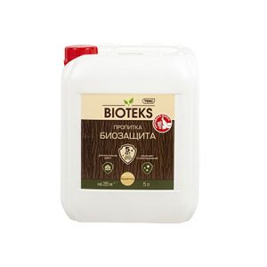 Пропитка Биозащита BIOTEKS/Универсал бесцв 5л — изображение 1