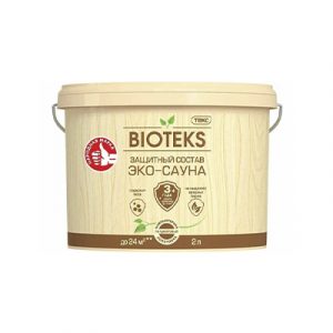 ТЕКС Защитный состав Эко-Сауна Биотекс п/мат 2,0л — изображение 1