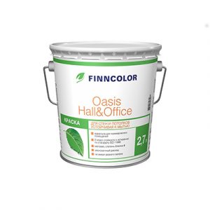 TIKKUR Краска Oasis Hall&Office A гл/мат 2,7л — изображение 1