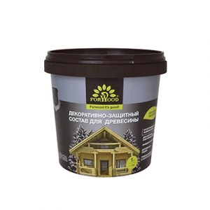 Антисепт д/дер улич ВДПФ-1601 FORWOOD белый 1л — изображение 1